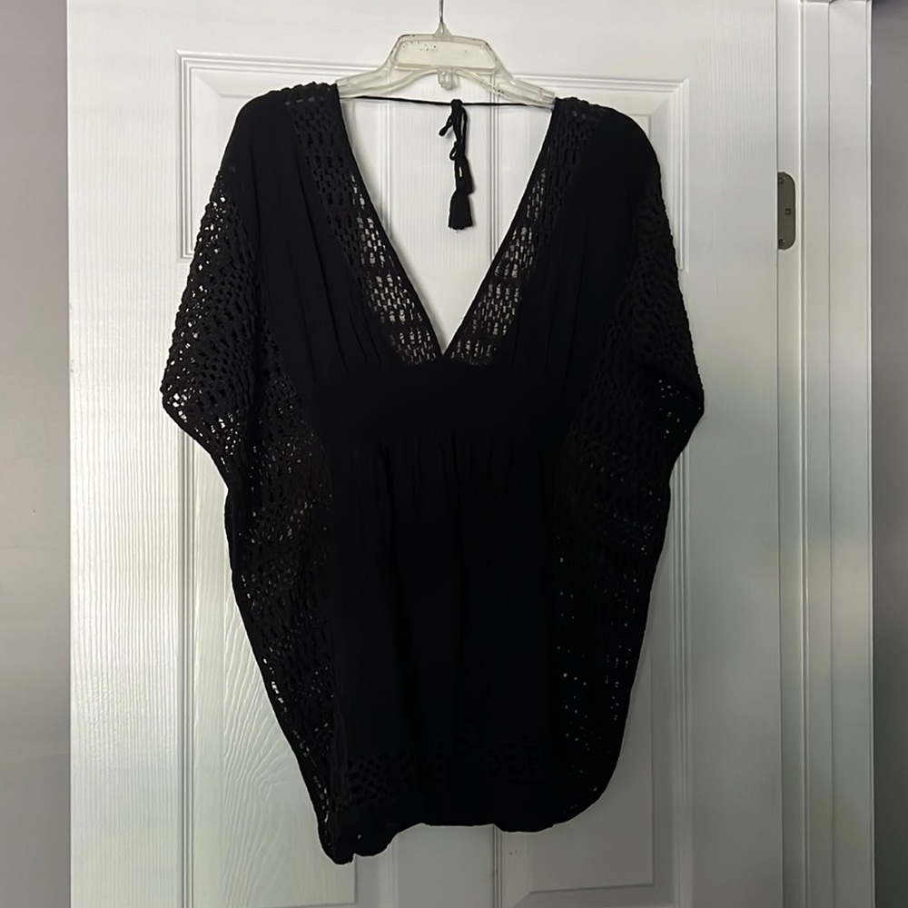 ABERCROMBIE & FITCH black swim cover up